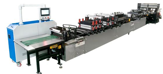Machine de fabrication de sacs à joint moyen 220V / 380V avec compresseur d'air 5HP