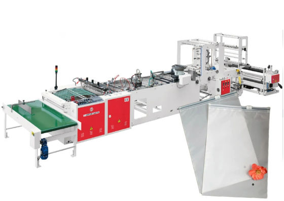 150 pièces/min Vitesse de production Machine de fabrication de sacs à joints avec système de contrôle PLC
